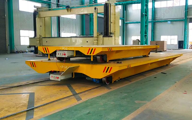 在選用軌道平板車和無軌平板車方面，工廠該如何取舍呢